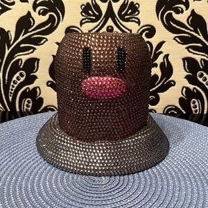 Rhinestone Bling Pokemon Diglett Holder